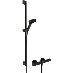 Hansgrohe Pulsify Select S Satin Siyah Termostatik Banyo Bataryalı 90 Cm Duş Barı - 24271670 Hemen Al