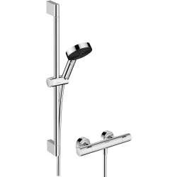Hansgrohe Pulsify Select S Termostatik Banyo Bataryalı 65 Cm Duş Barı - 24262000 Hemen Al
