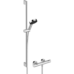 Hansgrohe Pulsify Select S Termostatik Banyo Bataryalı 90 Cm Duş Barı - 24261000