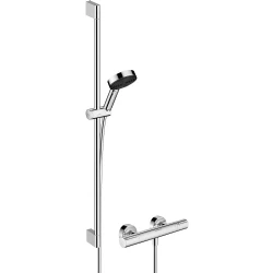 Hansgrohe Pulsify Select S Termostatik Banyo Bataryalı 90 Cm Duş Barı - 24271000 Hemen Al
