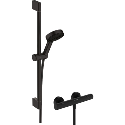Hansgrohe Pulsify Select S Satin Siyah Termostatik Banyo Bataryalı 65 Cm Duş Barı - 24262670