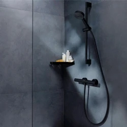 Hansgrohe Pulsify Select S Satin Siyah Termostatik Banyo Bataryalı 65 Cm Duş Barı - 24262670 Hemen Al