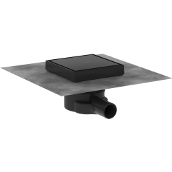 Hansgrohe RainDrain Point 150/150 Seramik Kaplanabilir Satin Siyah Komple Gider Seti 56249670