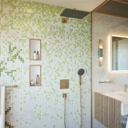 Hansgrohe Raindance Alive Q 210/340 1jet Mat Bronz Tepe Duşu - 24530140 Hemen Al