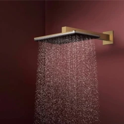 Hansgrohe Raindance Alive Q 210/340 2jet EcoSmart Mat Bronz Tepe Duşu - 24551140 Hemen Al