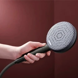 Hansgrohe Raindance Alive Select S 125 3jet EcoSmart+ Mat Siyah-Krom El Duşu - 24512340 Hemen Al