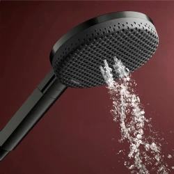 Hansgrohe Raindance Alive Select S 125 3jet EcoSmart+ Mat Siyah-Krom El Duşu - 24512340 Hemen Al