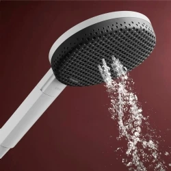 Hansgrohe Raindance Alive Select S 125 3jet EcoSmart+ Satin Beyaz El Duşu - 24512700 Hemen Al