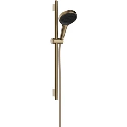 Hansgrohe Rainfinity Duş Seti 130 3jet Duş Barı 65 Cm ve Designflex Textile Mat Bronz Duş Hortumu 160 Cm ile 28745140 Hemen Al