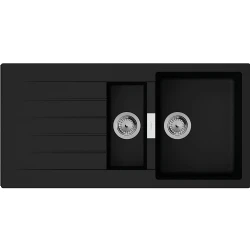 Hansgrohe S52 S520-F530 Grafit Siyahı Ankastre Granit Eviye - 43357170 Hemen Al