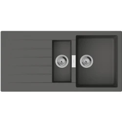 Hansgrohe S52 S520-F530 Taş Gri Ankastre Granit Eviye - 43357290 Hemen Al