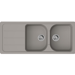 Hansgrohe S52 S520-F735 Beton Gri Ankastre Granit Eviye - 43348380