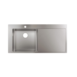 Hansgrohe S71 S715-F450 Sağ Damlalıklı Ankastre Eviye