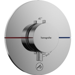 Hansgrohe ShowerSelect Comfort S 1 Çıkış ve İlave Çıkış İçin Ankastre Termostatik Banyo Bataryası 15562000