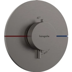 Hansgrohe ShowerSelect Comfort S Mat Siyah Krom Ankastre Termostatik Banyo Bataryası 15559340 Hemen Al