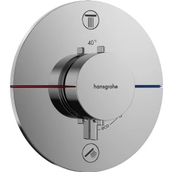 Hansgrohe ShowerSelect Comfort S,2 Çıkış İçin Ankastre Termostatik Banyo Bataryası 15556000 Hemen Al