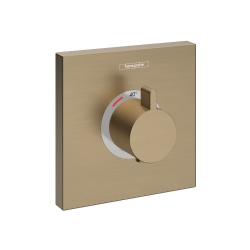 Hansgrohe ShowerSelect S Mat Bronz Termostat Ankastre Banyo Bataryası 