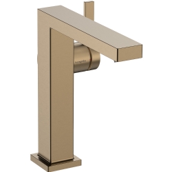 Hansgrohe Tecturis E 150 Fine CoolStart EcoSmart+ Bas-Aç Gider Seti İle Mat Bronz Tek Kollu Lavabo Bataryası 73040140