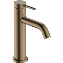 Hansgrohe Tecturis S 110 CoolStart EcoSmart+ Kumandasız Mat Bronz Tek Kollu Lavabo Bataryası 73312140