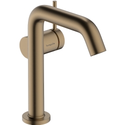 Hansgrohe Tecturis S 150 Fine CoolStart Bas-Aç Gider Seti İle Mat Bronz Tek Kollu Lavabo Bataryası 73342140