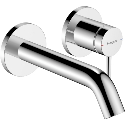 Hansgrohe Tecturis S Ankastre Duvara Monte EcoSmart+ 16,5 Cm Gaga İle Tek Kollu Lavabo Bataryası 73350000