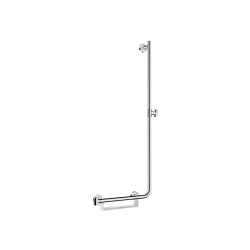 Hansgrohe Unica Beyaz Krom 110 Cm Sağdan Duş Barı