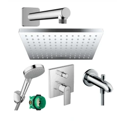 Hansgrohe Vernis Shape Ankastre Duş Seti (Yönlendirici) Hemen Al