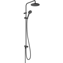 Hansgrohe Vernis Blend 200 1jet Reno EcoSmart Satin Siyah Duş Kolonu 26099670