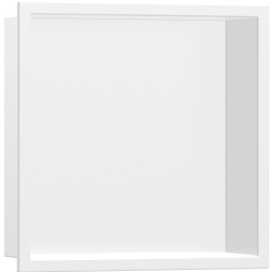 Hansgrohe XtraStoris Original Çerçeveli 30x30x70 Cm Satin Beyaz Duvar Nişi 56093700