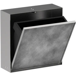 Hansgrohe XtraStoris Rock Ankastre Paslanmaz Çelik Çöp Kutusu - 56089800 Hemen Al