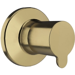 Kale D100 Mat Altın Ankastre Stop Valf