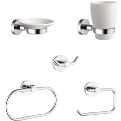 Kale D100 Porselen Banyo Aksesuar Seti