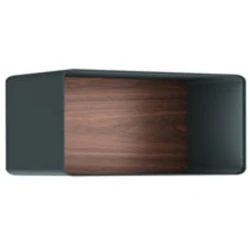 Kale Edge 53 Cm Dikdörtgen Açık Raf Mod Antrasit-Ceviz Banyo Dolabı