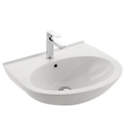 Kale Ida 56x46 Cm Orta Armatür Delikli Lavabo