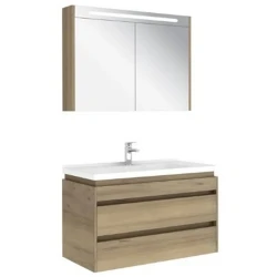 Kale Idea 2.0 100 Cm Pasifik A Çift Çekmeceli Banyo Dolabı Takımı 610100200520 Hemen Al