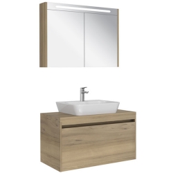 Kale Idea 2.0 100 Cm Pasifik A Tek Çekmeceli Banyo Dolabı Takımı 610100200598