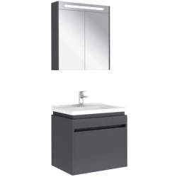 Kale Idea 2.0 65 Cm Parlak Antrasit Tek Çekmeceli Banyo Dolabı Takımı 610100200487 Hemen Al