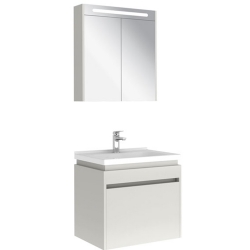 Kale Idea 2.0 65 Cm Parlak Beyaz Tek Çekmeceli Banyo Dolabı Takımı 610100200486