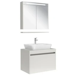 Kale Idea 2.0 80 Cm Parlak Beyaz Tek Çekmeceli Banyo Dolabı Takımı 610100200592 Hemen Al