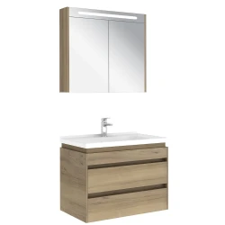 Kale Idea 2.0 80 Cm Pasifik A Çift Çekmeceli Banyo Dolabı Takımı 610100200516 Hemen Al