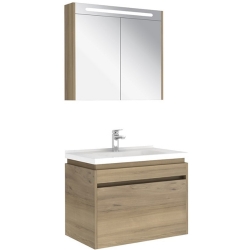 Kale Idea 2.0 80 Cm Pasifik A Tek Çekmeceli Banyo Dolabı Takımı 610100200492