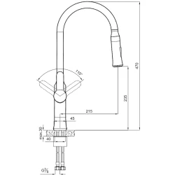 Kale Master Pull Down Mutfak Bataryası Hemen Al
