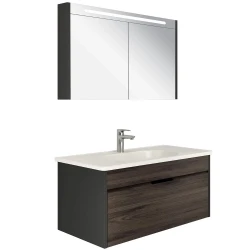 Kale Motion 100 Cm Mat İnci Banyo Dolabı Takımı Hemen Al