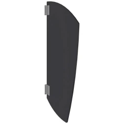 Kale Panello 100x50 Cm Yelken Formlu Mat Antrasit Pisuvar Paneli Hemen Al