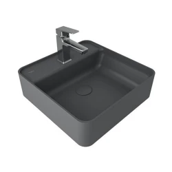 Kale Smartedge 45x45 Cm Mat Antrasit-Gri Kare Lavabo Hemen Al