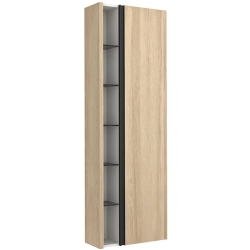 Kale Vista 58 Cm Koyu Meşe Boy Dolabı