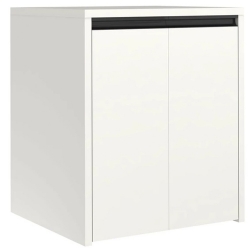 Kale Vista 76 Cm Kapaklı Mat Beyaz Çamaşır Makinesi Dolabı