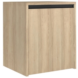 Kale Vista 76 Cm Koyu Meşe Kapaklı Çamaşır Makinesi Dolabı