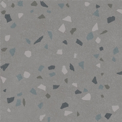 Kalebodur Gs-N8746R Terrazzo Macro Gri Rektifiyeli T 60x60 R