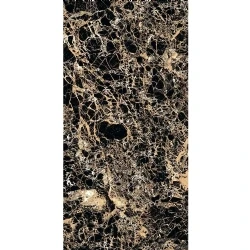 Kalebodur Mpb-R571 Black-Gold Parlak 60X120 Hemen Al